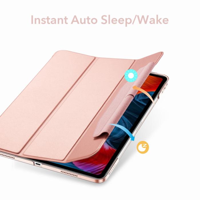 UTGATT1 - ESR iPad Pro 12.9 (2020/2021) Fodral - Rosé