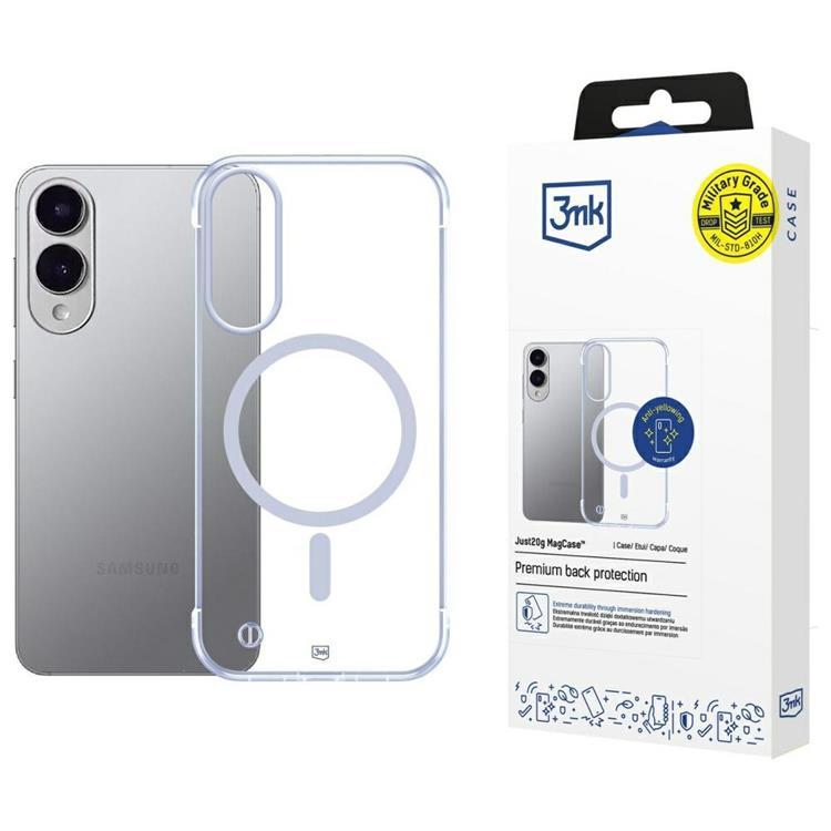 3MK Galaxy S25 Edge Mobilskal MagSafe Just20g - Clear | 2353 | AlltMobil