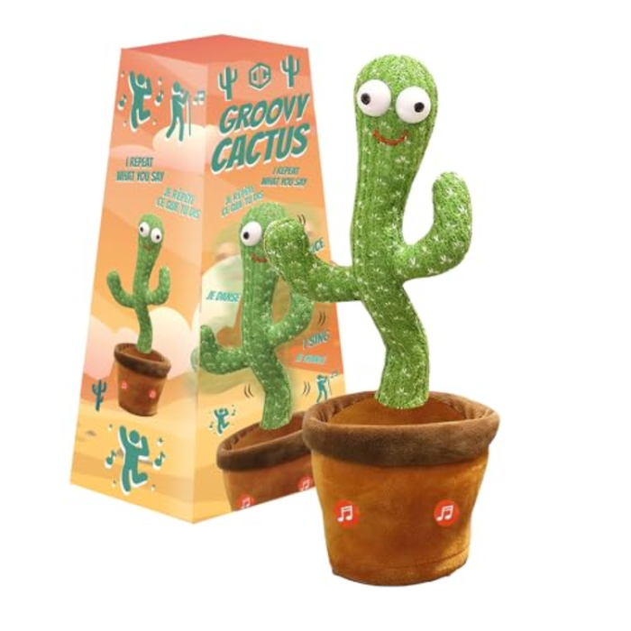 Original Cup - Groovy Cactus Dansande och Talande Kaktus