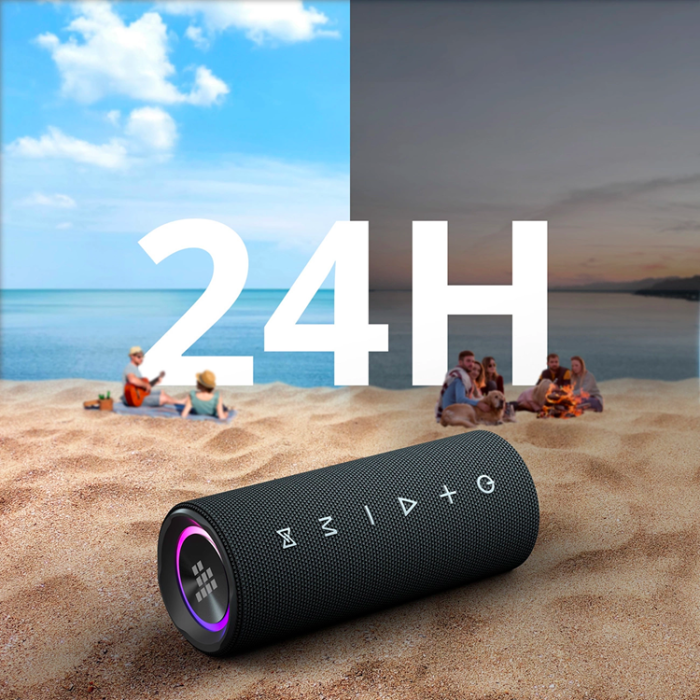 Tronsmart - Tronsmart Högtalare Bluetooth Bärbar Mirtune C2 24W - Svart