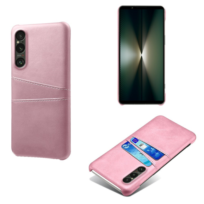 A-One Brand - Sony Xperia 1 VII Mobilskal med Dual Kortfack - Roséguld