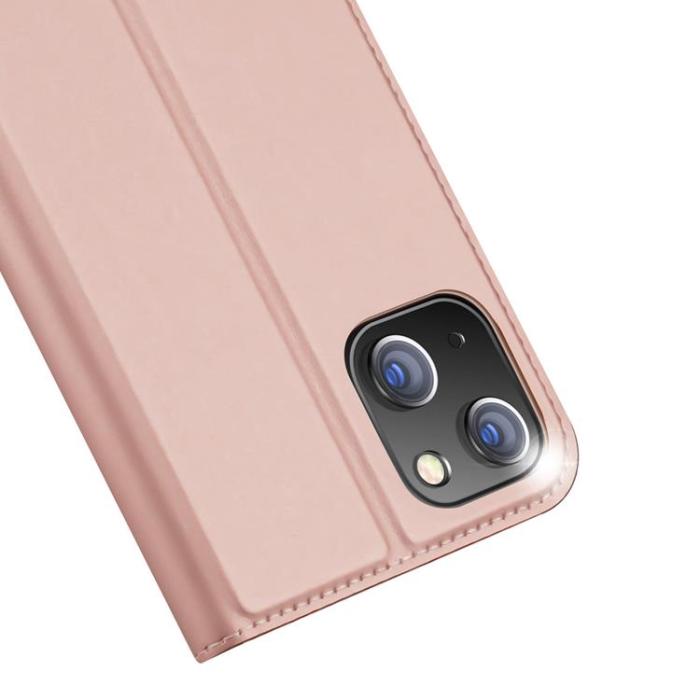 Dux Ducis - Dux Ducis iPhone 15 Plus Plånboksfodral Skin Pro - Rosa