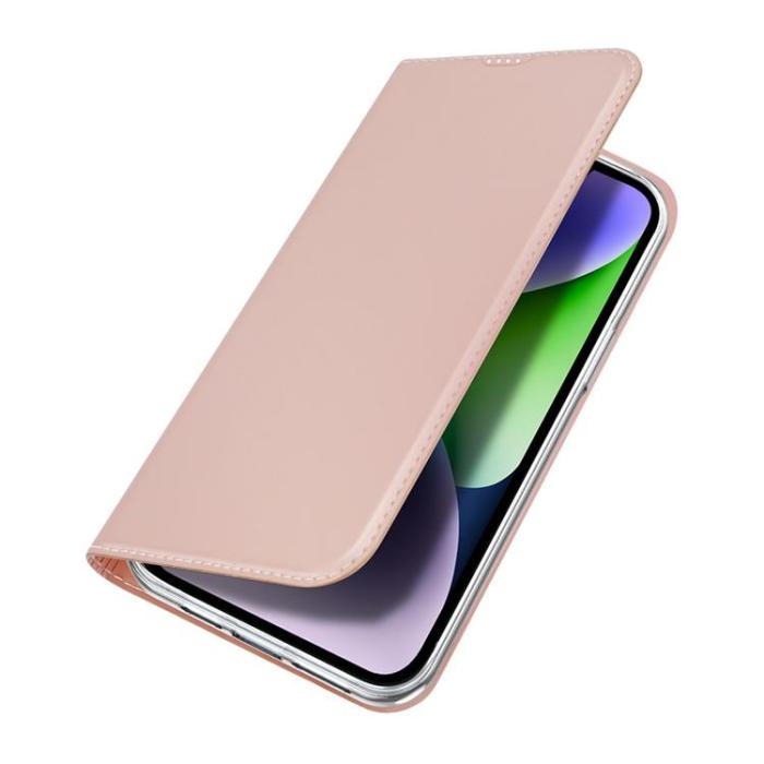 Dux Ducis - Dux Ducis iPhone 15 Plus Plånboksfodral Skin Pro - Rosa