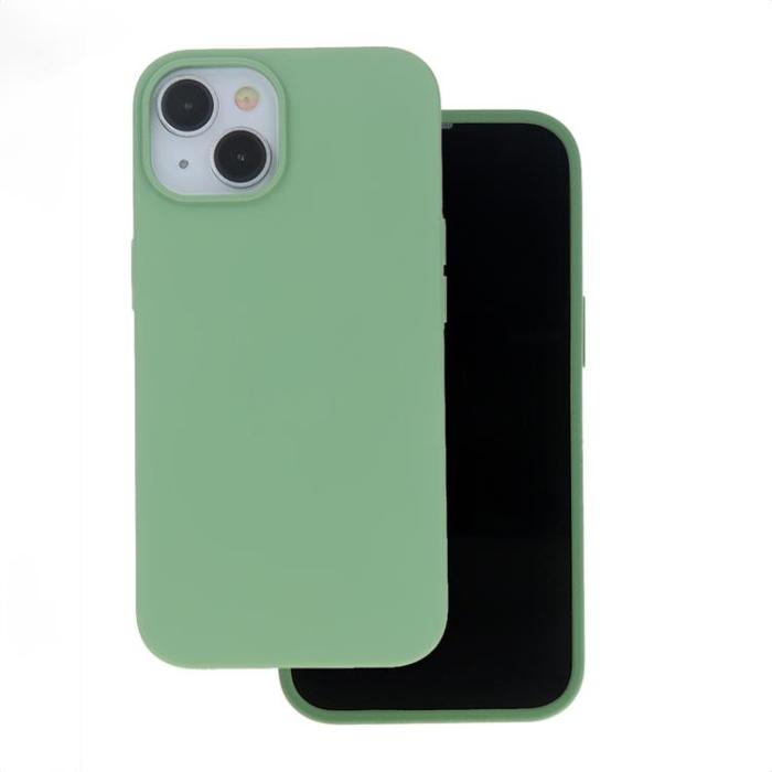 OEM - iPhone 16 Plus Mobilskal Solid Silikon - Ljusgrön