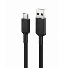 ALOGIC - ALOGIC Elements PRO USB-A till USB-C laddningskabel 3A - 1m - Svart