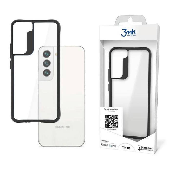3MK - 3MK Satin Armor Plus Skal Galaxy S22 - Transparent