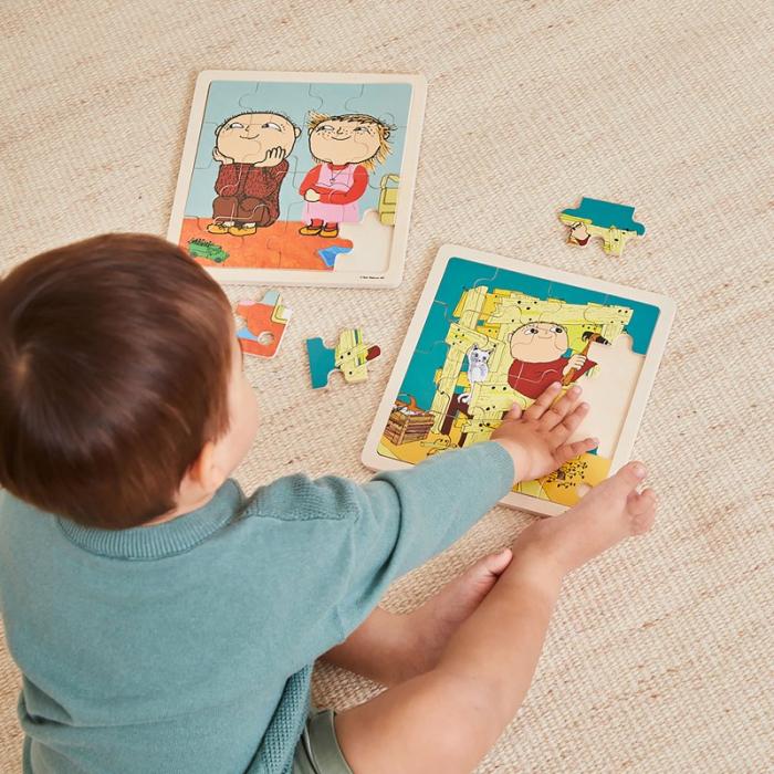 ALFONS - ALFONS Pussel 16 Pcs Wooden Puzzle Vänner
