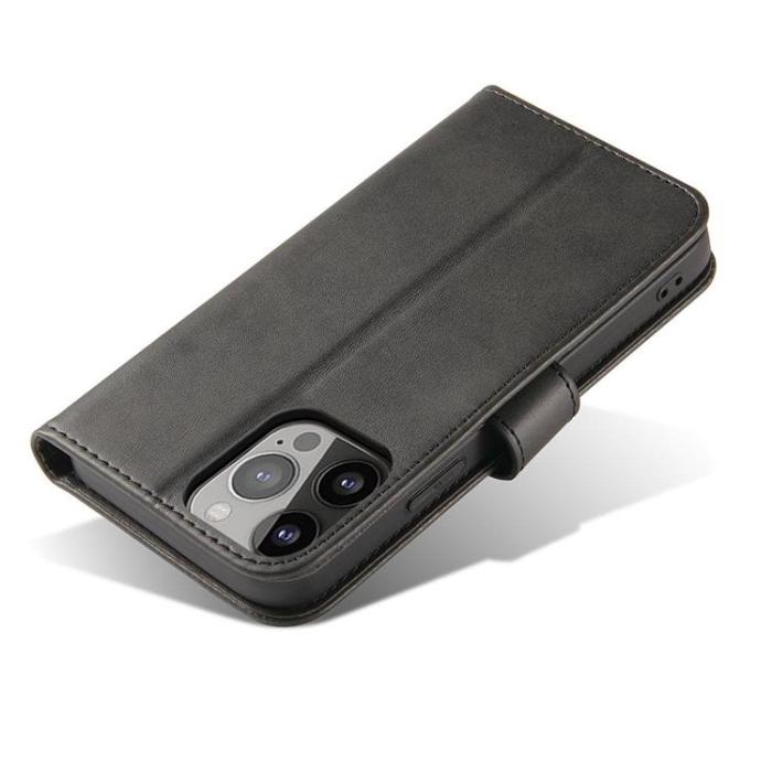 OEM - Galaxy S23 Ultra Plånboksfodral Magnet Kickstand - Svart