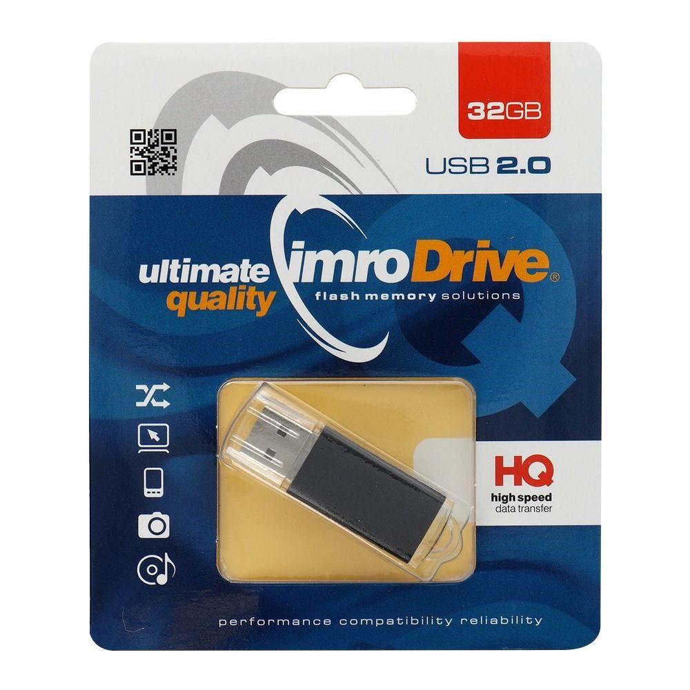 Imro Portable Memory Pendrive svart 32 GB