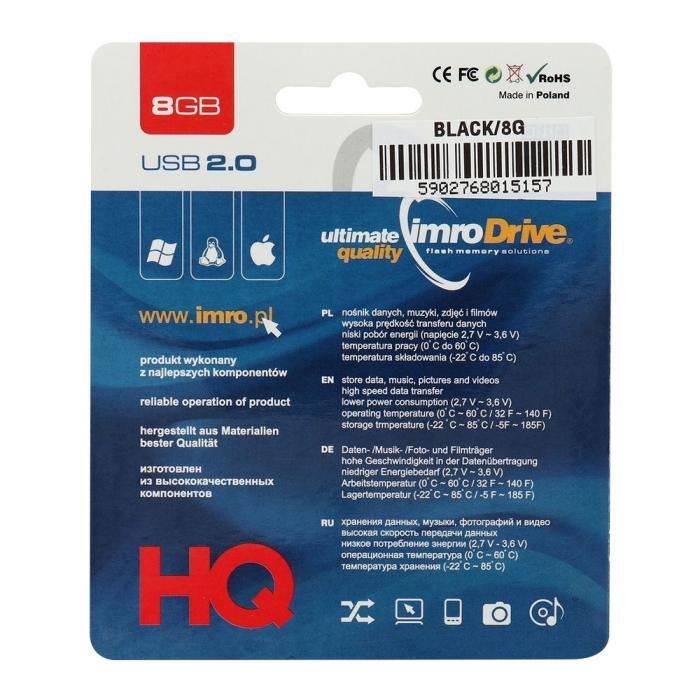 Imro - Imro Portable Memory Pendrive svart 8GB