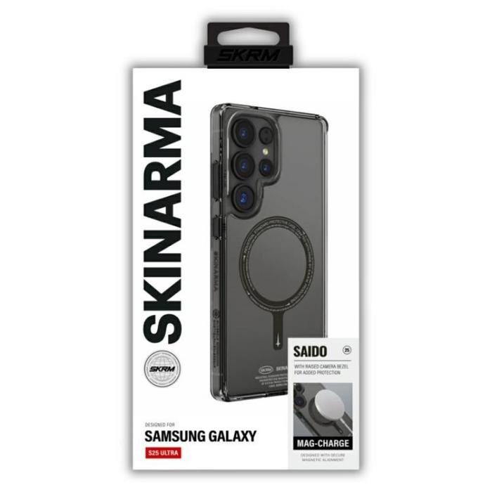 Skinarma - Skinarma Galaxy S25 Ultra Mobilskal MagSafe Saido - Svart
