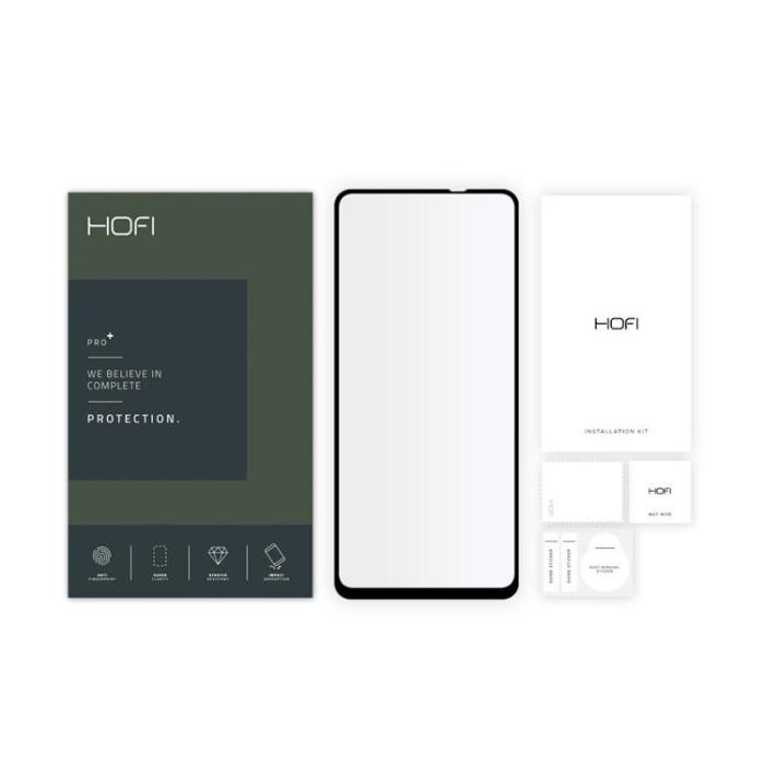 Hofi - Hofi Pro Plus Härdat glas iPhone 7/8/SE (2020/2022) - Svart