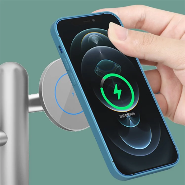OEM - 3in1 MagSafe Trådlös Laddare iPhone, Apple Watch, Airpods