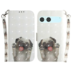 A-One Brand - Sony Xperia 10 VII Plånboksfodral med Handledsrem - Pug