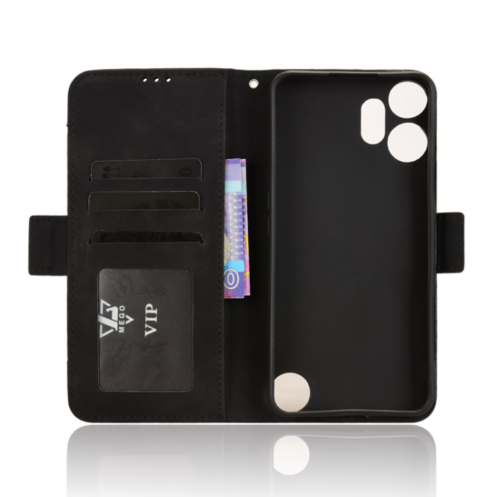 A-One Brand - Nothing CMF Phone 2 Pro Plånboksfodral Magnetisk Closure - Svart
