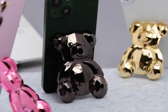A-One Brand - Mobilställ Stick-on BEAR - Svart
