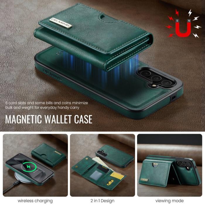 DG.MING - DG.MING M6 Series Mobilskal till Samsung Galaxy S25 Magnetiskt Grön