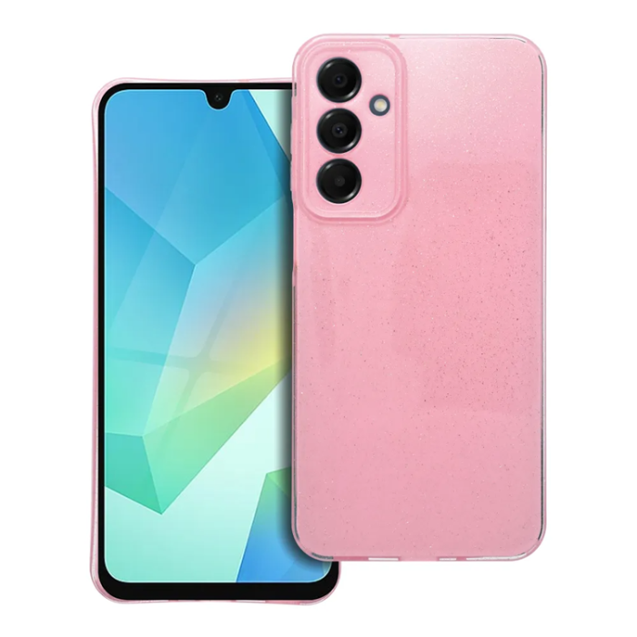 OEM - Galaxy A16 5G/4G Mobilskal Clear 2mm Blink - Rosa