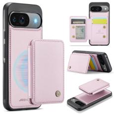 JEEHOOD - JEEHOOD J05 Fodral f&ouml;r Google Pixel 9 Pro Konstl&auml;der Rosa