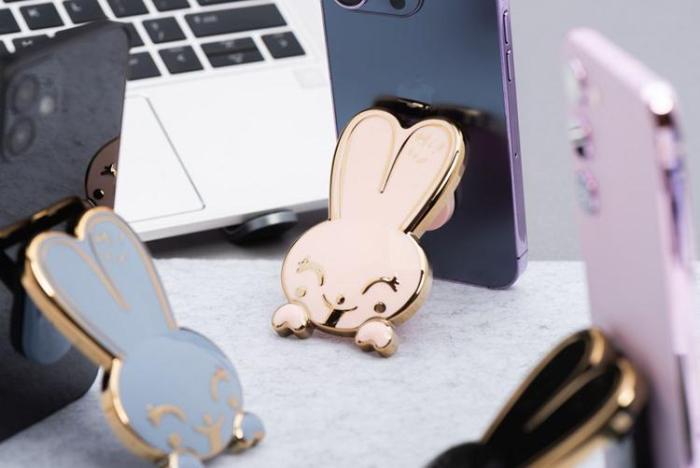 A-One Brand - Mobilställ RABBIT Stick-on - Rosa