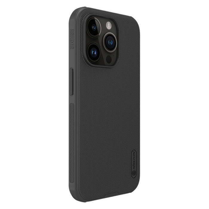 Nillkin - Nillkin iPhone 15 Pro Max Mobilskal Magsafe Super Frosted - Svart