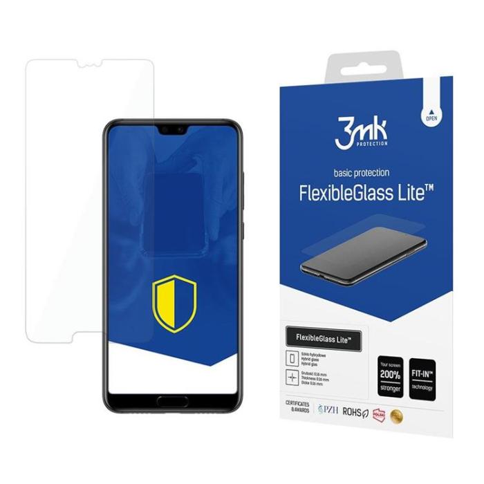 3MK - 3MK Huawei P20 Pro Hybrid Okrossbart Glas FlexibleGlass Lite