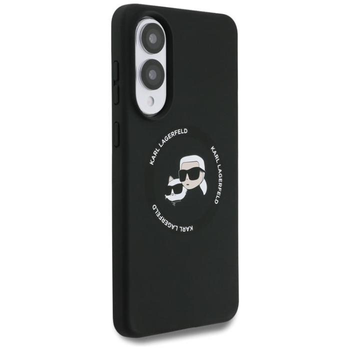 KARL LAGERFELD - Karl Lagerfeld Galaxy S25 Edge Mobilskal MagSafe Silikon Heads & Circle