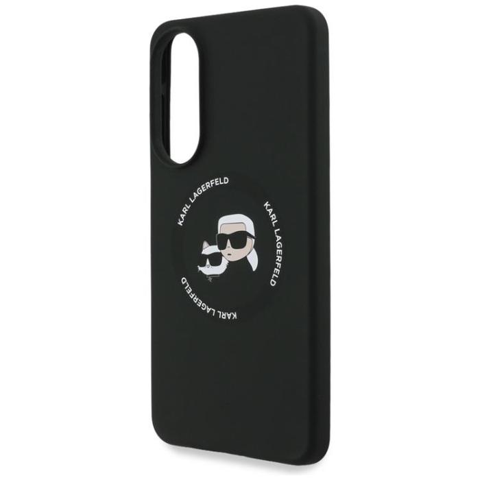 KARL LAGERFELD - Karl Lagerfeld Galaxy S25 Edge Mobilskal MagSafe Silikon Heads & Circle