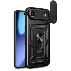 Amorus - AMORUS iPhone Air Mobilskal Med Kameralinsreglage - Svart