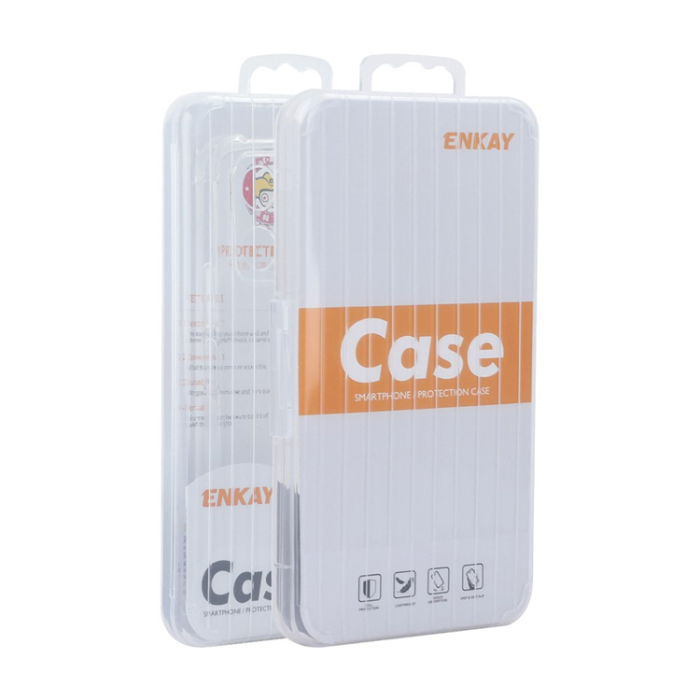 ENKAY - ENKAY iPhone 17 Mobilskal MagSafe Med 9H Härdat Glas - Vit