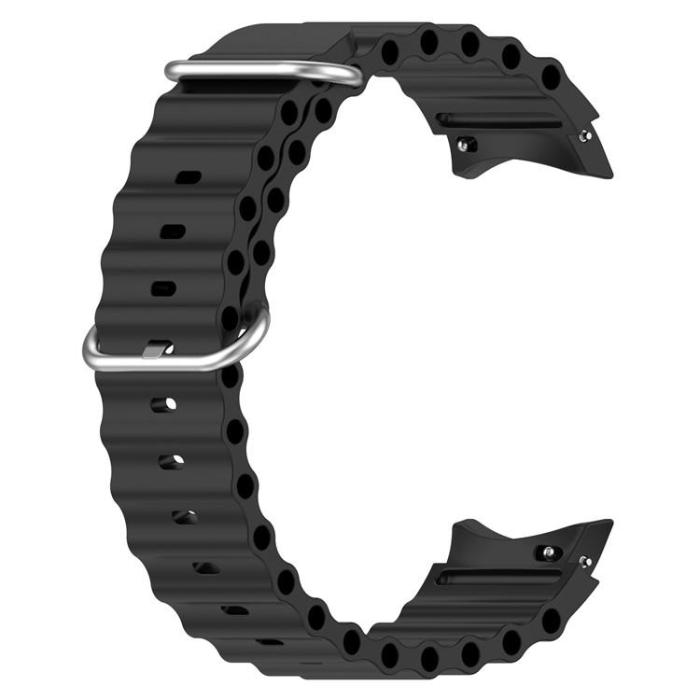 A-One Brand - Galaxy Watch Armband Ocean (20mm) - Svart