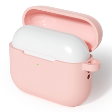 A-One Brand - AirPods Pro 3 Skal Med Carabiner Silikon - Rosa