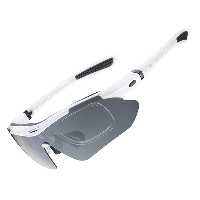 Rockbros - Rockbros photochromic UV400 Cykelglasögon - Vit