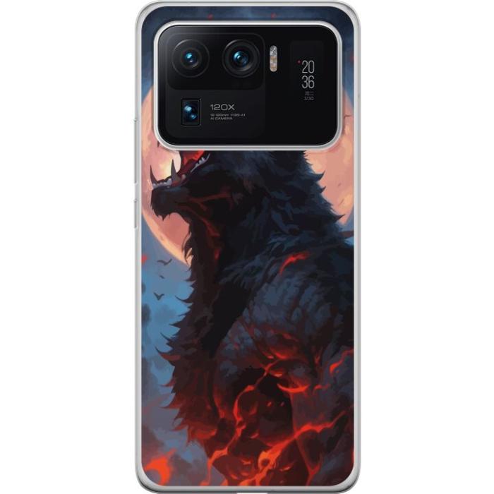 iSecrets - Mobilskal till Xiaomi Mi 11 Ultra med Ylande varg