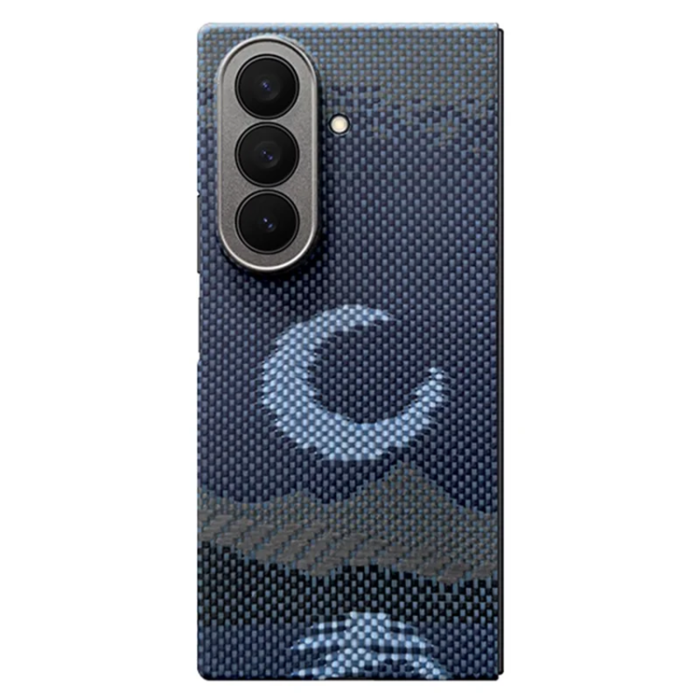 A-One Brand - Galaxy Z Fold 7 5G Mobilskal Magsafe Aramid Fiber med Metal Ram