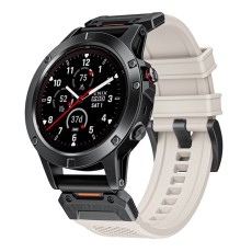 A-One Brand - Garmin Fenix 8 (47mm) Armband Silikon - Starlight