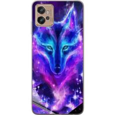 iSecrets - Mobilskal till Motorola Moto G32 med Neon Varg