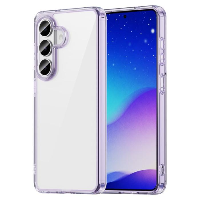 OEM - Samsung Galaxy S26 Skal TPU + Akryl Bakcover Anti-Gulning - Lila