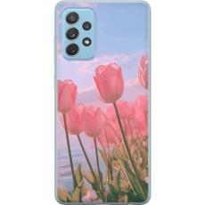 iSecrets - Mobilskal till Samsung Galaxy A72 5G med Rosa Tulpaner