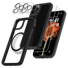 Boom of Sweden - [6in1] Boom iPhone 13 Pro Skal - Kameralinsskydd - Härdat Glas - MagSafe Ring