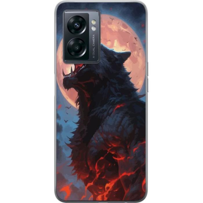 iSecrets - Mobilskal till OnePlus Nord N300 med Ylande varg