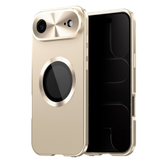 A-One Brand - iPhone Air Mobilskal MagSafe med Skärmskydd PC + Metal - Guld