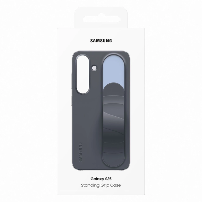 Samsung - Samsung Galaxy S25 Mobilskal Standing Grip - Svart