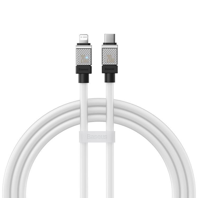 Baseus USB-C Till Lightning Kabel 20W 2m CoolPlay - Vit | 3541 | AlltMobil