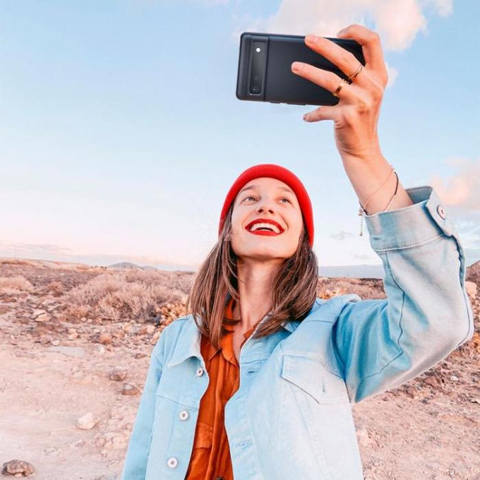 UTGATT - Spigen Thin Fit Skal Google Pixel 6a - Svart
