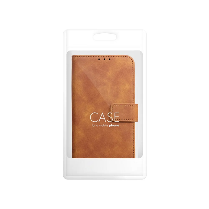 OEM - Xiaomi Redmi Note 14 4G Plånboksfodral Tender - Brun