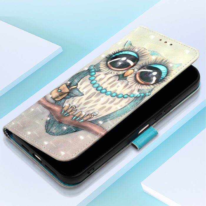 A-One Brand - iPhone 17 Pro Plånboksfodral Printing Pattern Med Strap