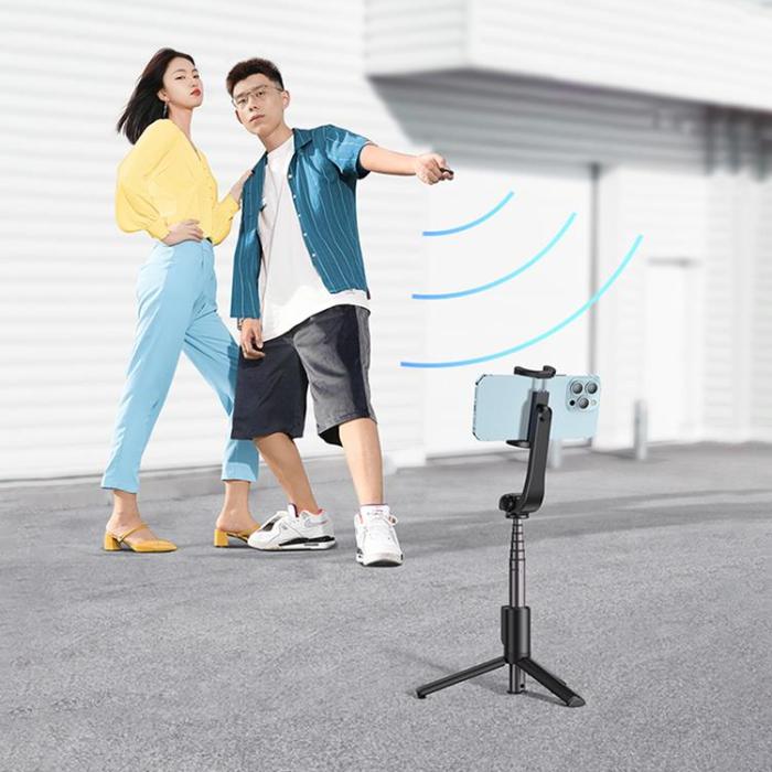 UTGATT1 - Ugreen Selfiestick Med Bluetooth 5.1 Remote Control - Svart