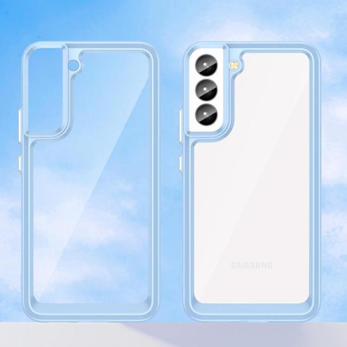 OEM - Galaxy S23 Skal Outer Space - Blå