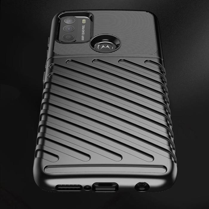UTGATT1 - Thunder Flexible Skal Motorola Moto G50 - Svart